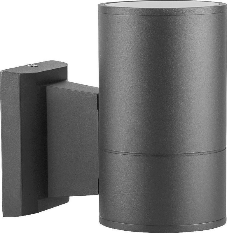 Уличные настенные светильники Светильник садово-парковый Feron DH0701  на стену вверх  E27 230V серый 06297 