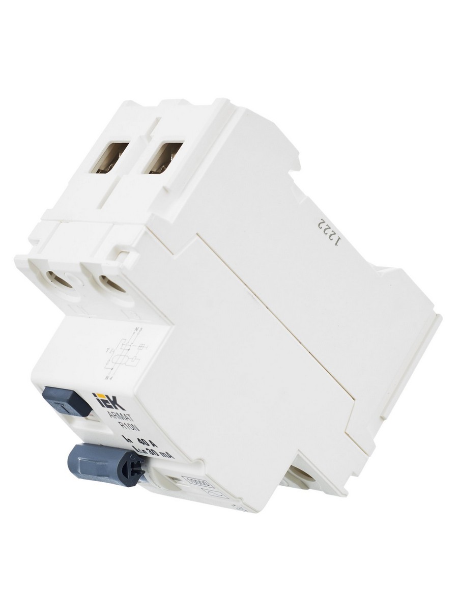 IEK ВДТ УЗО IEK ARMAT R10N 2P 40А 30мА тип AC AR-R10N-2-040C030 