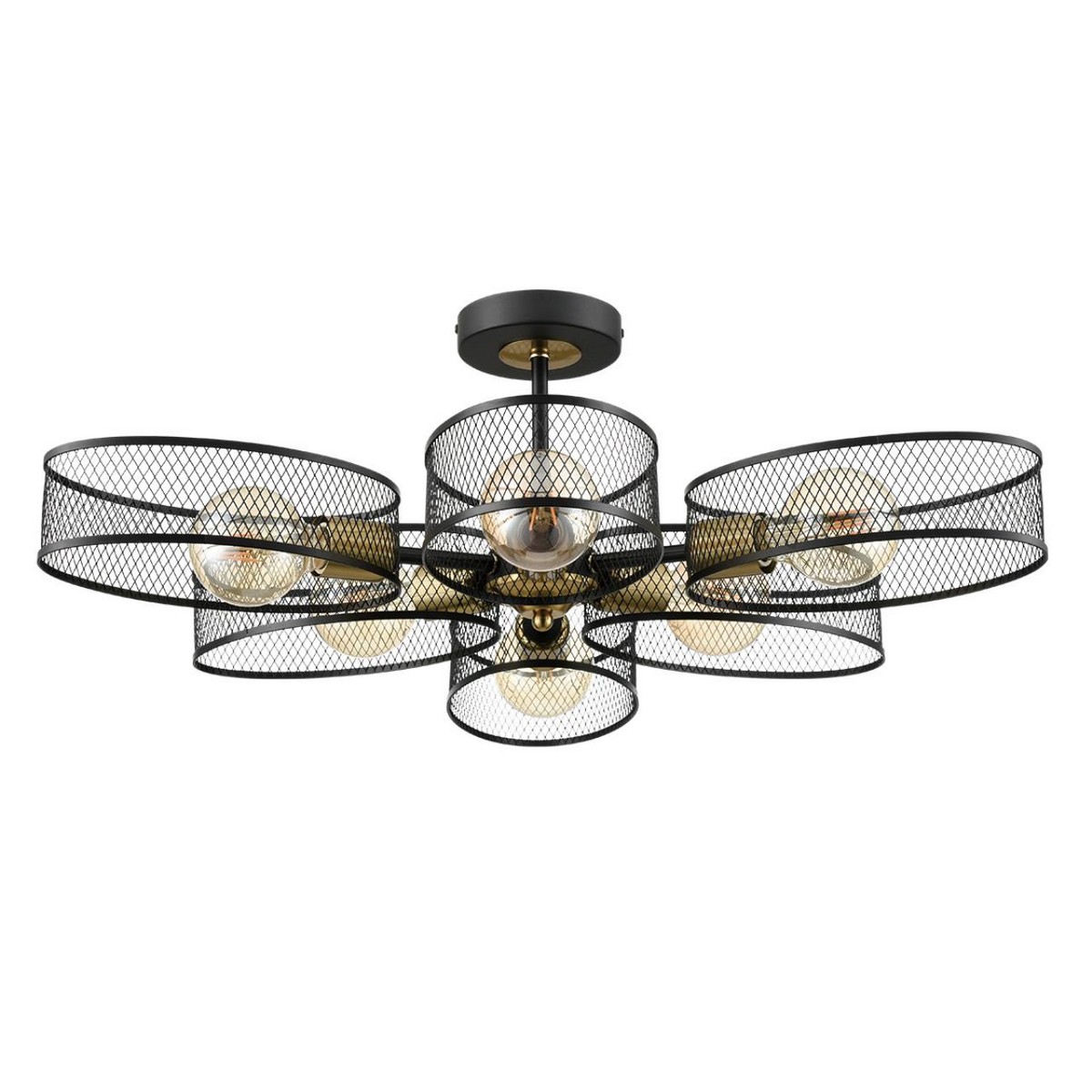 Люстры Светильник потолочный LUMION 8153/6C VIVANA