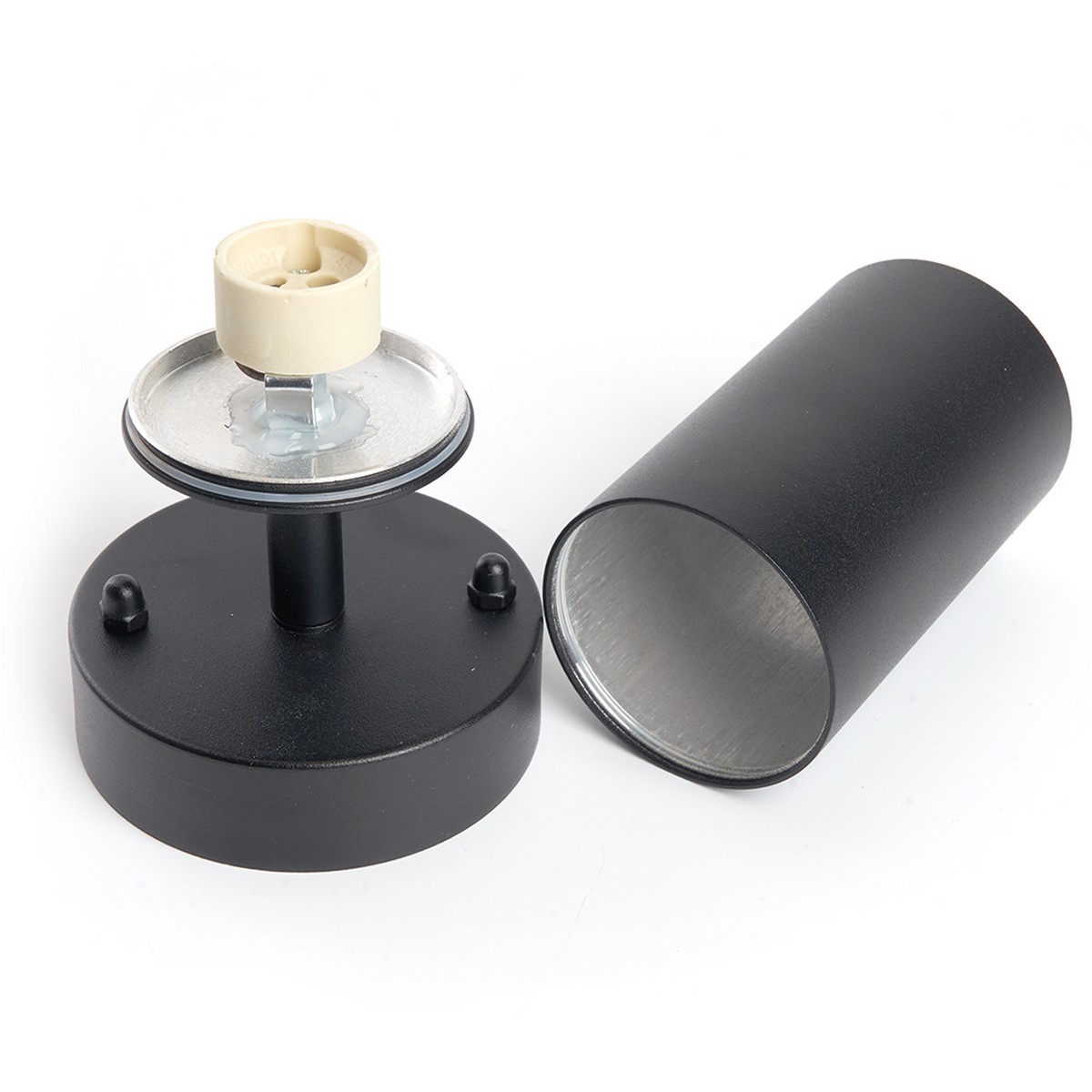 Уличные настенные светильники Светильник садово-парковый Feron DH1704 на стену GU10 230V черный (на стену) 48322 