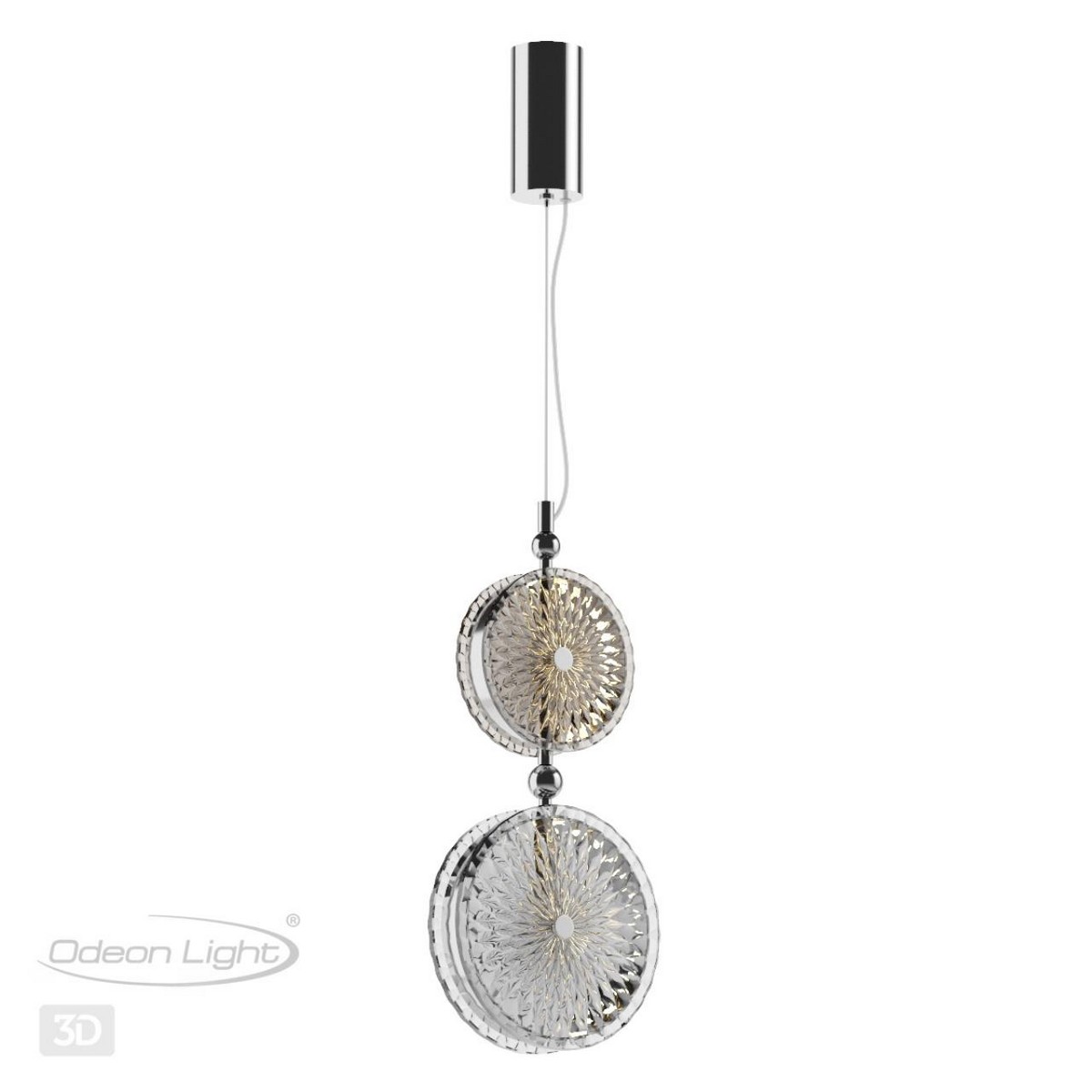 Подвесные светодиодные светильники Подвес ODEON LIGHT 5416/13LC CARAMELLA 