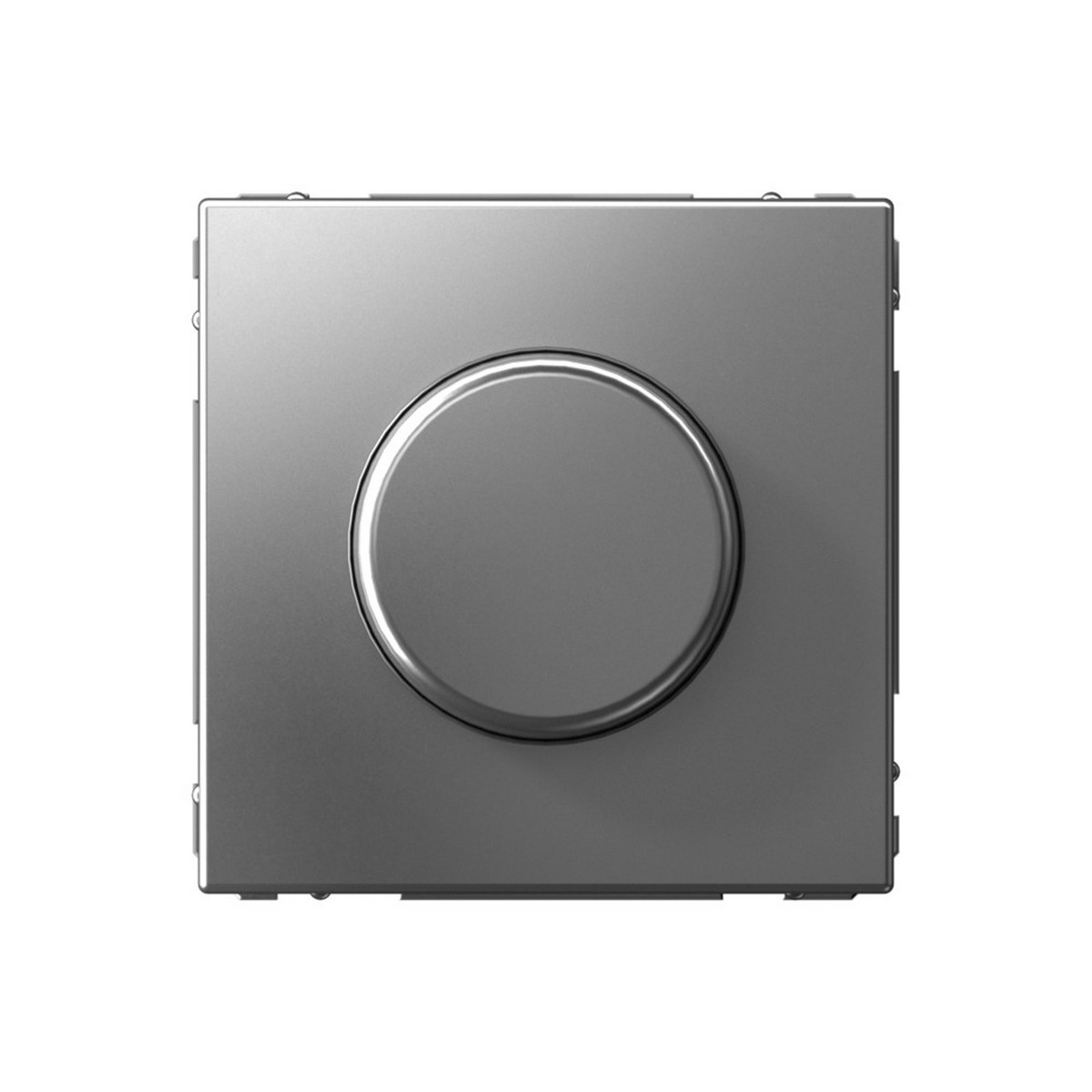 ArtGallery Сталь Светорегулятор (диммер) Systeme Electric ArtGallery Сталь повор-нажим LED RC 400Вт GAL000923