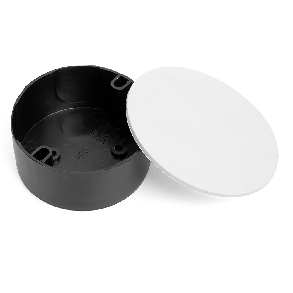 Коробка монтажная STEKKER EBX20-03-5 75*30мм , черно-белый 39858