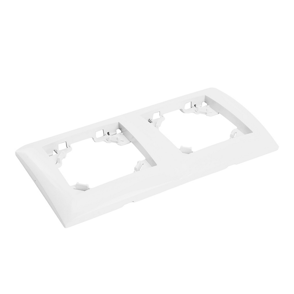 Эрна - Розетки и выключатели Stekker Рамка STEKKER 2-местная Эрна белый PFR00-9002-01 49630