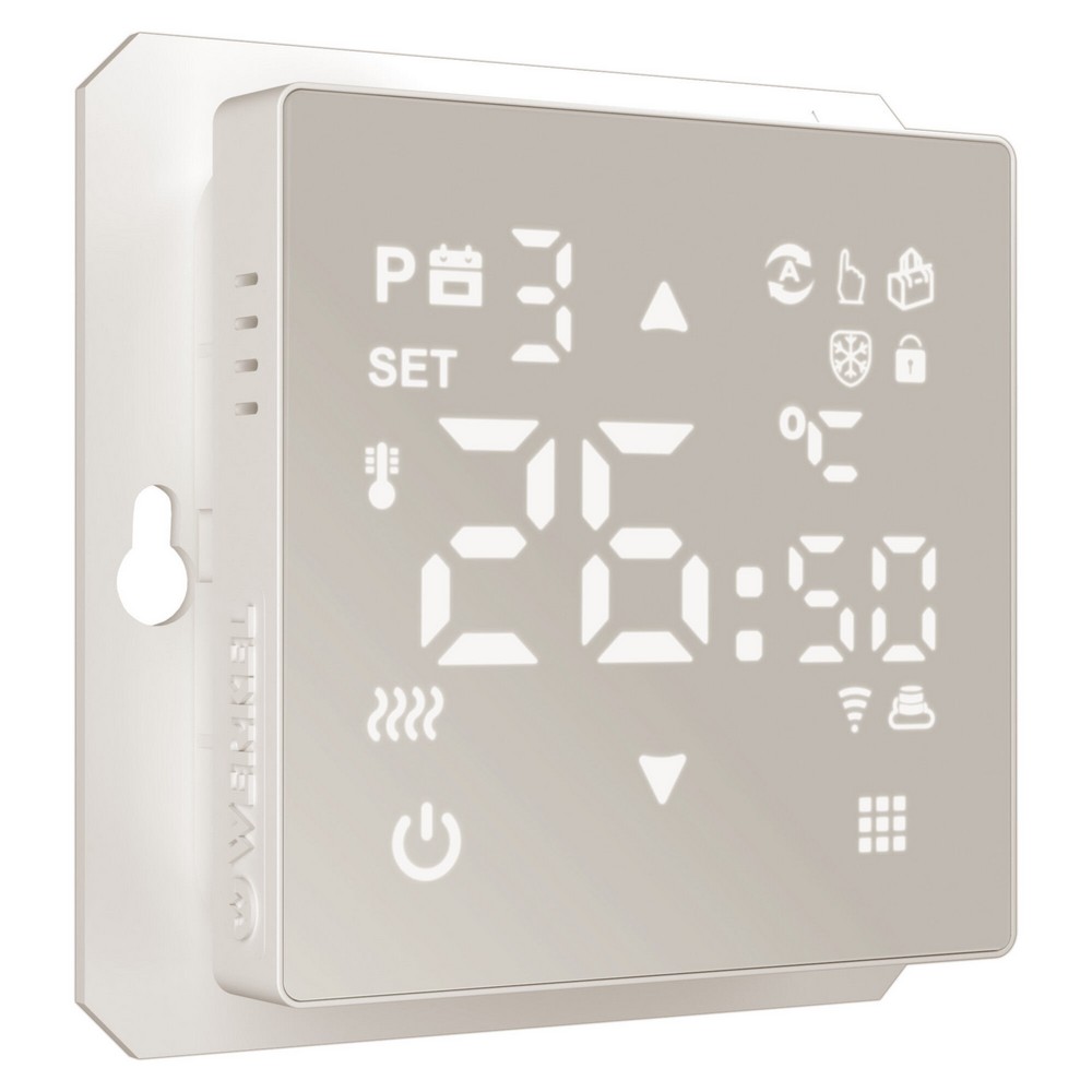 Werkel Шампань механизмы Умный сенсорный терморегулятор Werkel для теплого пола (дымчатый) W11512170