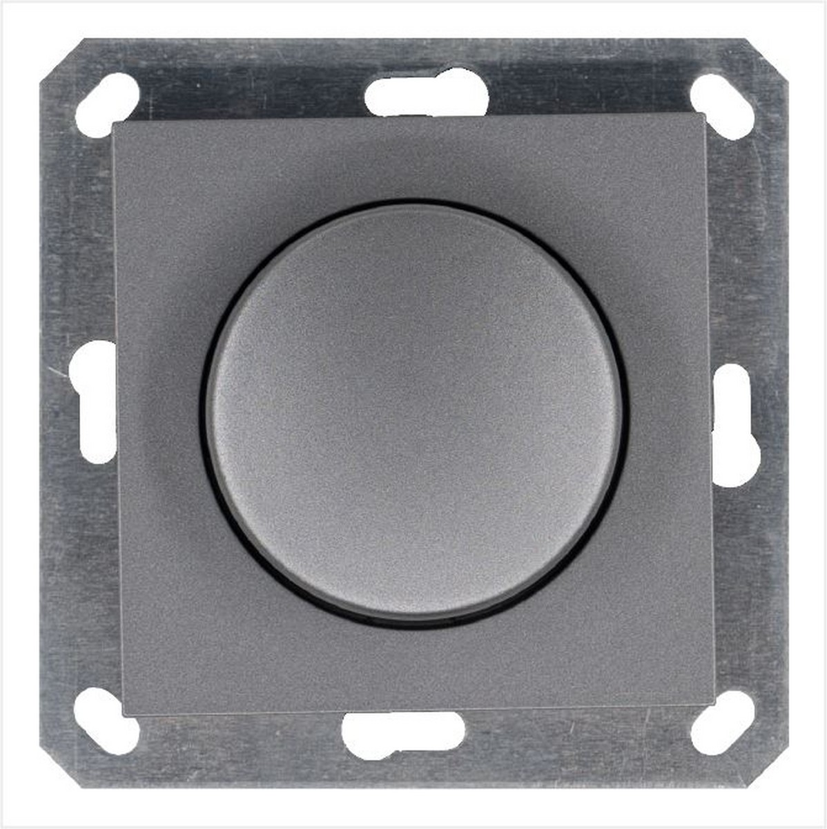 JASMART G - розетки и выключатели Диммер JASMART 30-400W 1gang 2way алюминий Алюминий G4012S