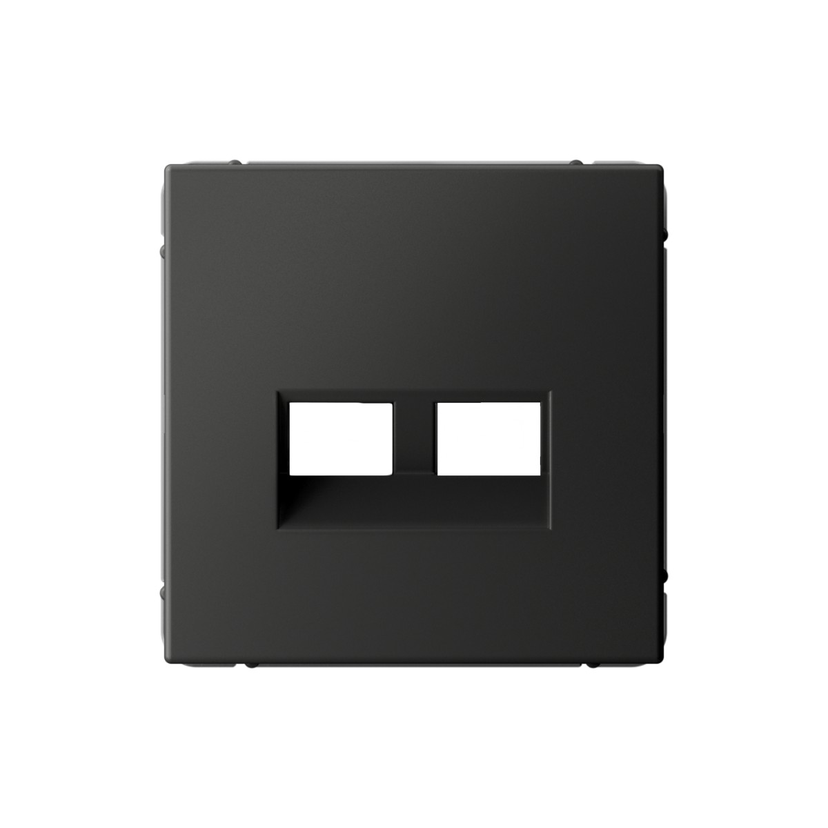 ArtGallery Базальт Накладка Systeme Electric ArtGallery Базальт двойная Keystone