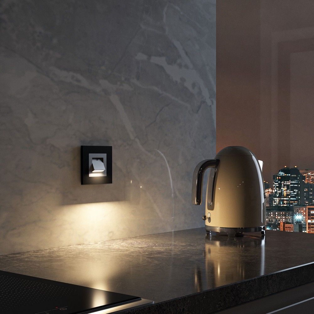 Werkel Серебряный механизмы Встраиваемая LED подсветка Werkel Turn (серебряный) W11547060