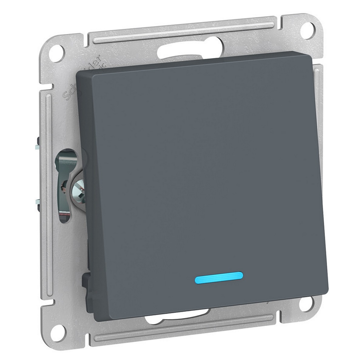 AtlasDesign Грифель Переключатель 1-клавишный Systeme Electric AtlasDesign Грифель с подсветкой, сх.6а, ATN000763