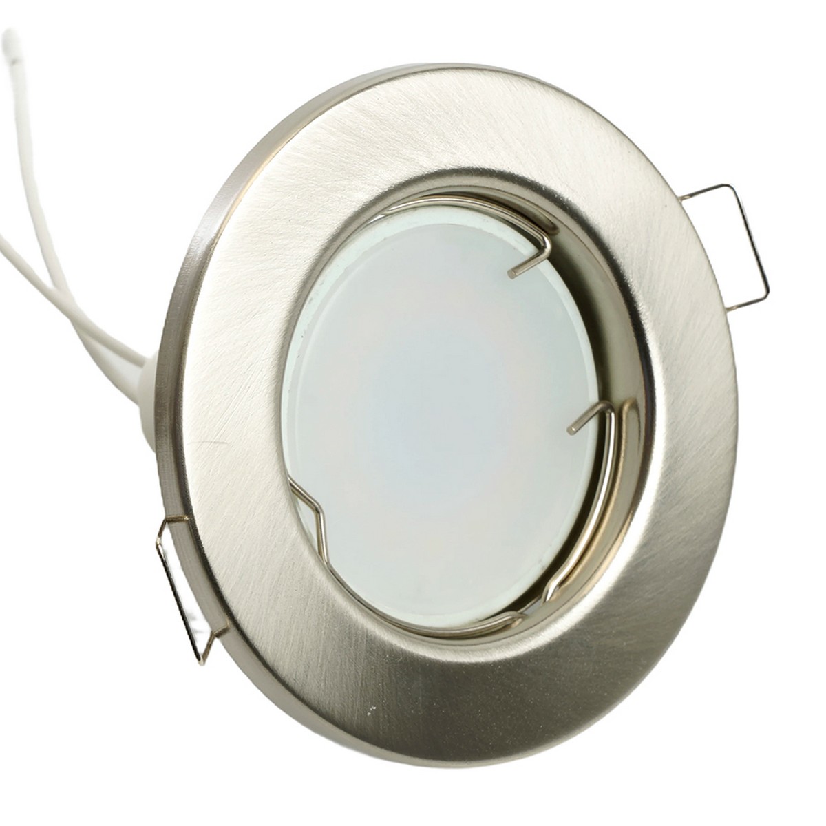 Встраиваемые светодиодные светильники Светильник встраиваемый Feron DL10 потолочный титан MR16 G5.3 15112 