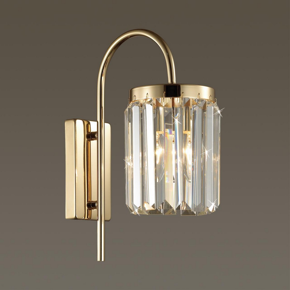 Накладные светодиодные светильники Настенный светильник ODEON LIGHT 4987/1W VASSA 