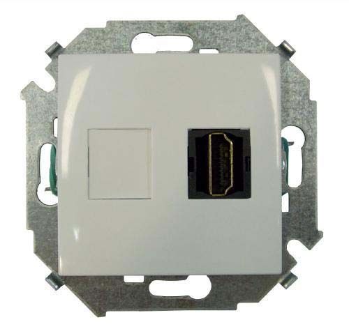 Розетки и выключатели Simon 15 Шампань Розетка HDMI Simon 15 Шампань 1591407-034