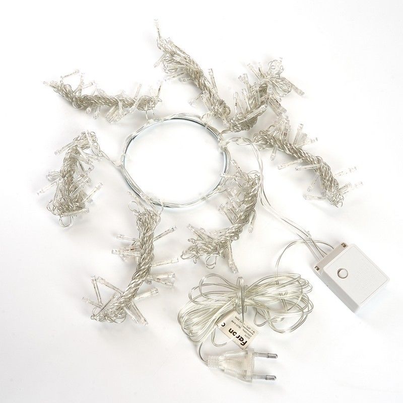 Светодиодная гирлянда Feron CL90 7 веток (2м) + 1.5м 230V 5000K 220V 32372