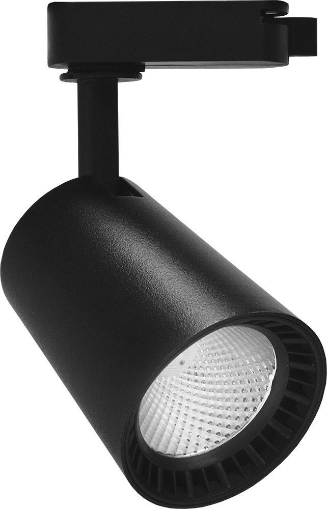 Трековые светодиодные светильники Светодиодный светильник Feron AL100 трековый на шинопровод 8W 4000К чёрный 29642