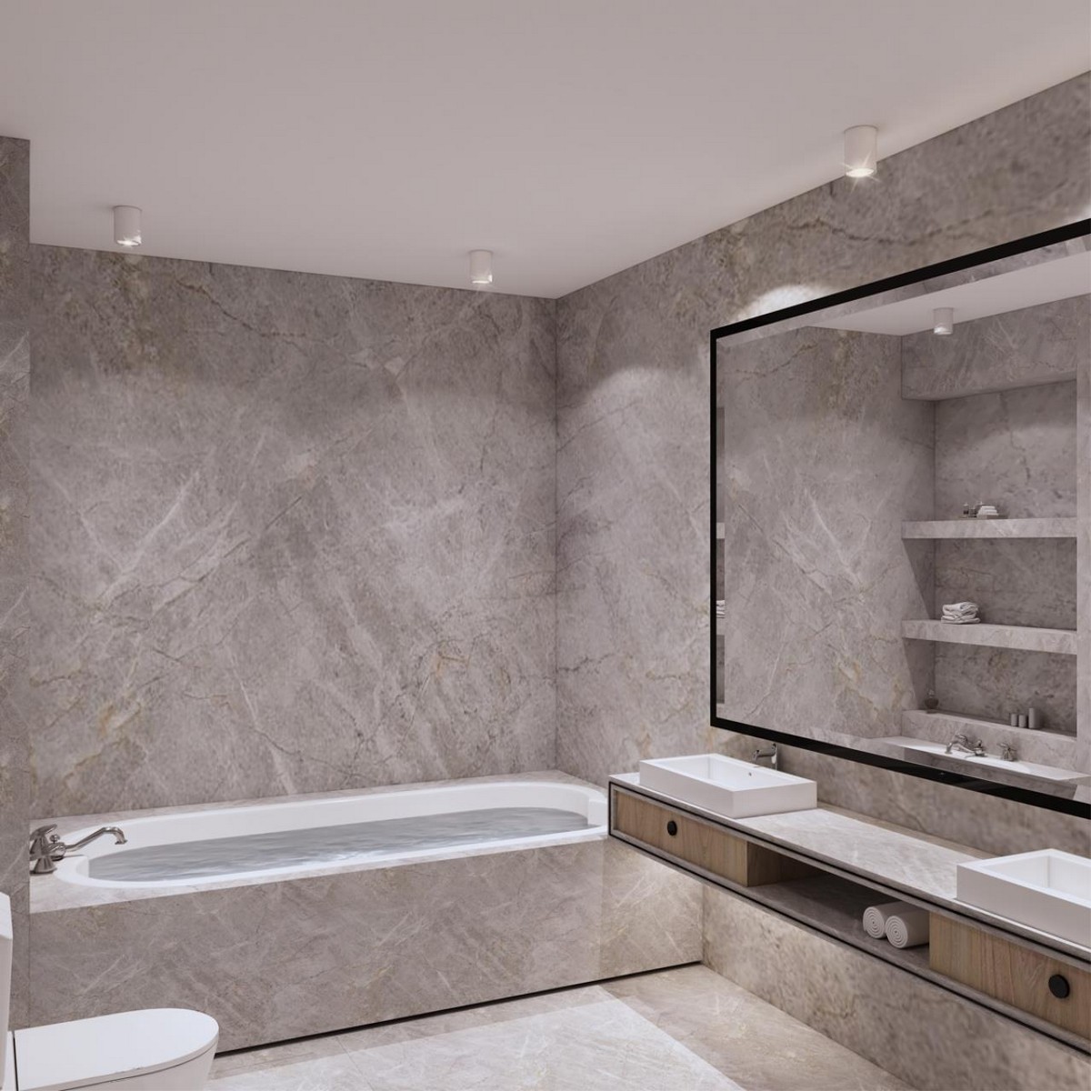 Накладные светодиодные светильники Светильник накладной влагозащищённый светодиодный NOVOTECH RECTE 359420 