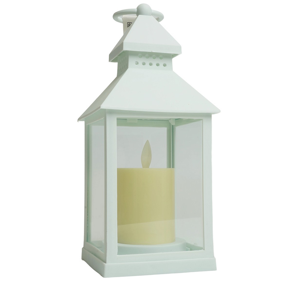 Световая фигура Feron LT133 Свеча "Волшебный фонарь" 1LED 2700K, батарейки 3*ААА, 22см, белый 51458