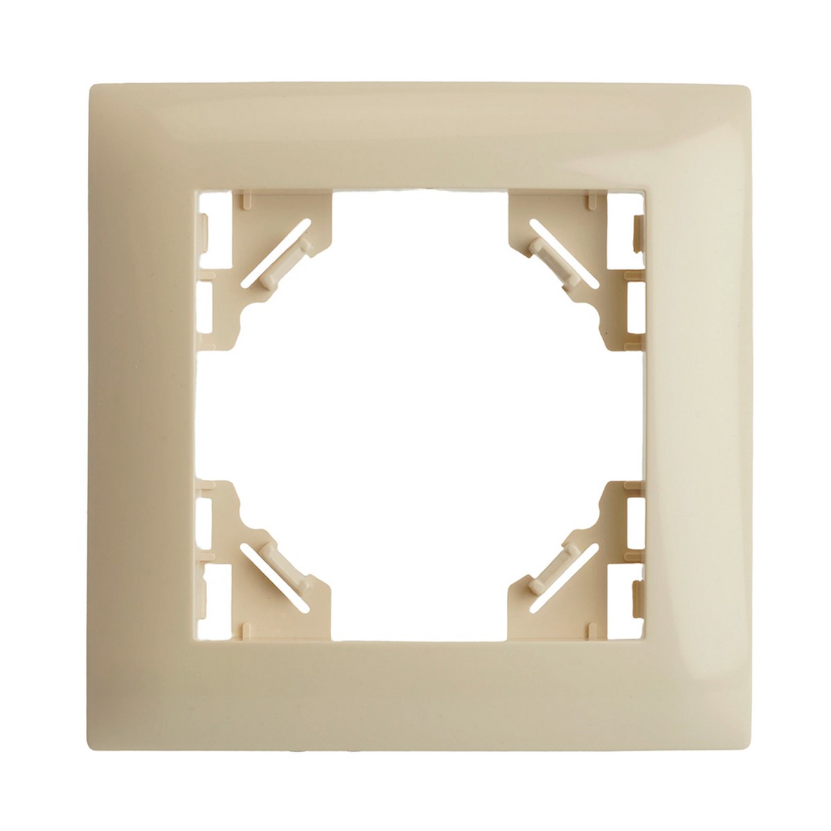 Эрна - Розетки и выключатели Stekker Рамка STEKKER 1-местная Эрна Элегант слоновая кость PFR00-9011-02 49666