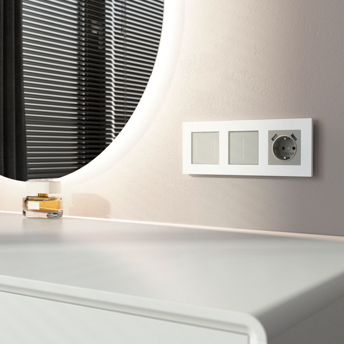 Werkel дымчатый Умный сенсорный Диммер Werkel (дымчатый) W3443141