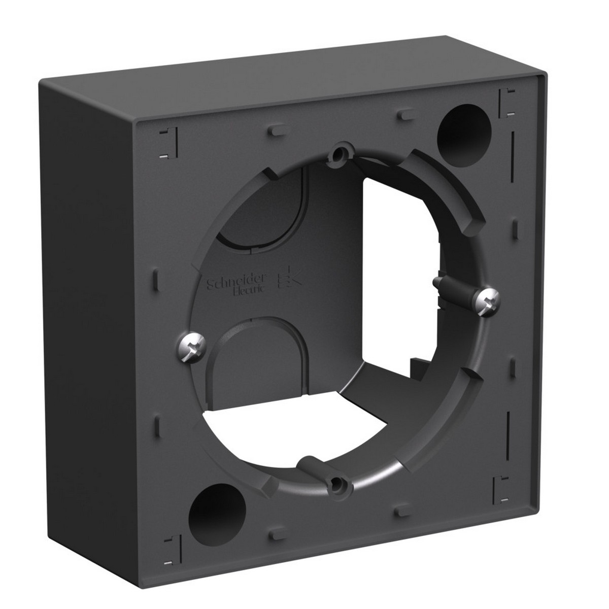 AtlasDesign Базальт Коробка для наружного монтажа Systeme Electric AtlasDesign Базальт ATN001400