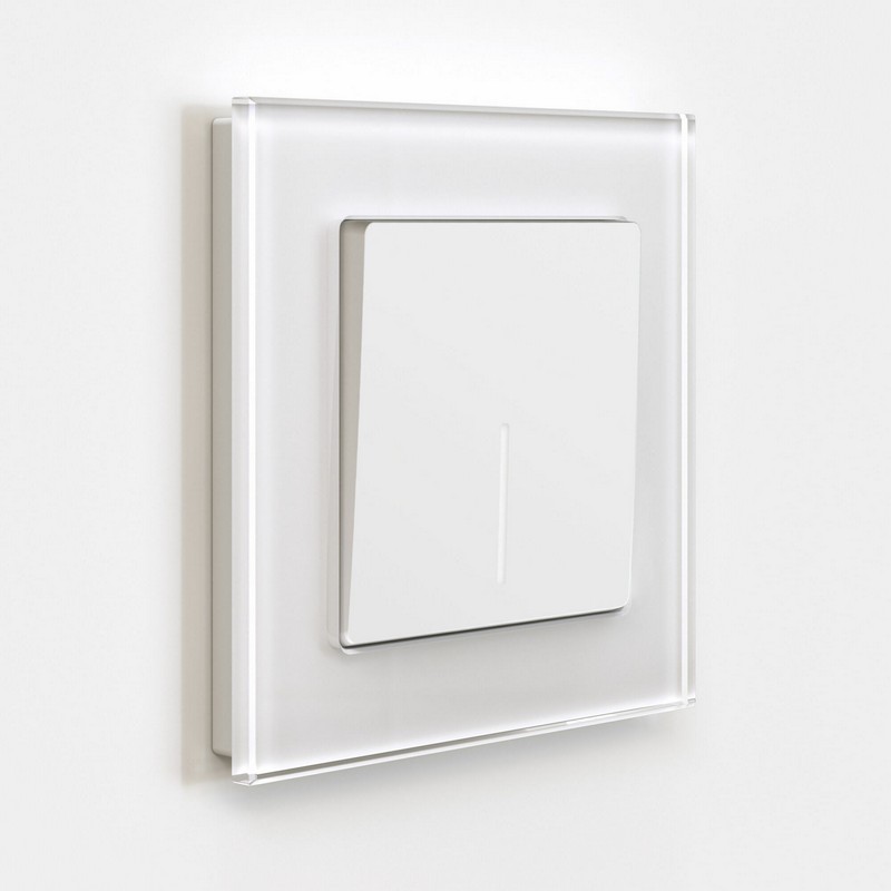 Werkel Белый матовый механизмы Выключатель Werkel одноклавишный с подсветкой (БЕЛЫЙ МАТОВЫЙ) W1110161