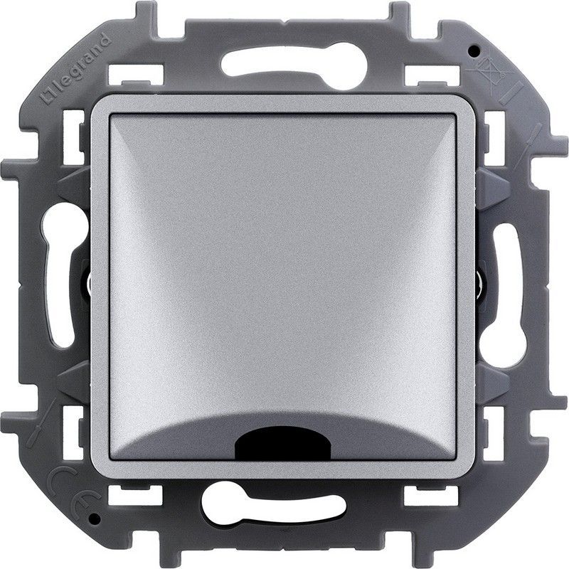 Legrand Inspiria Алюминий Вывод кабеля Legrand INSPIRIA Алюминий с зажимом для крепления 673892