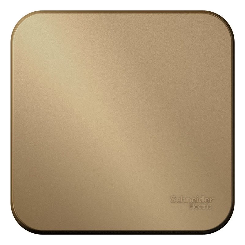 Blanca титан розетки и выключатели Выключатель SE Blanca 1-клавишный Титан наружный с самовозвратом изолир. пластина BLNCA101014