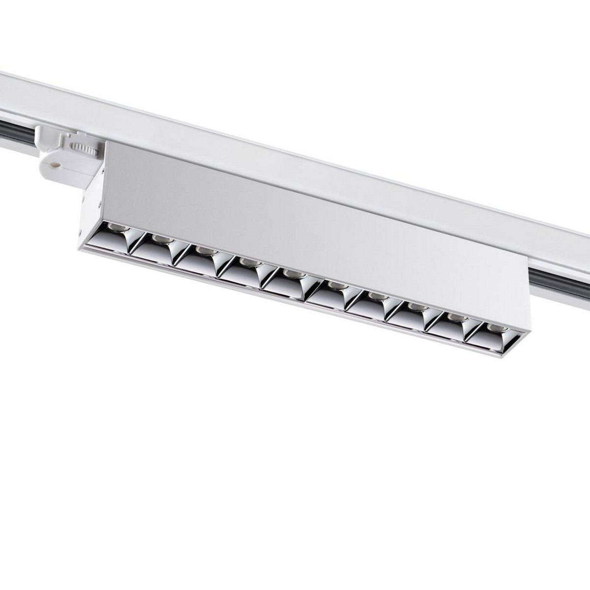 Трековые светодиодные светильники Светильник трехфазный трековый светодиодный NOVOTECH 358844 ITER 