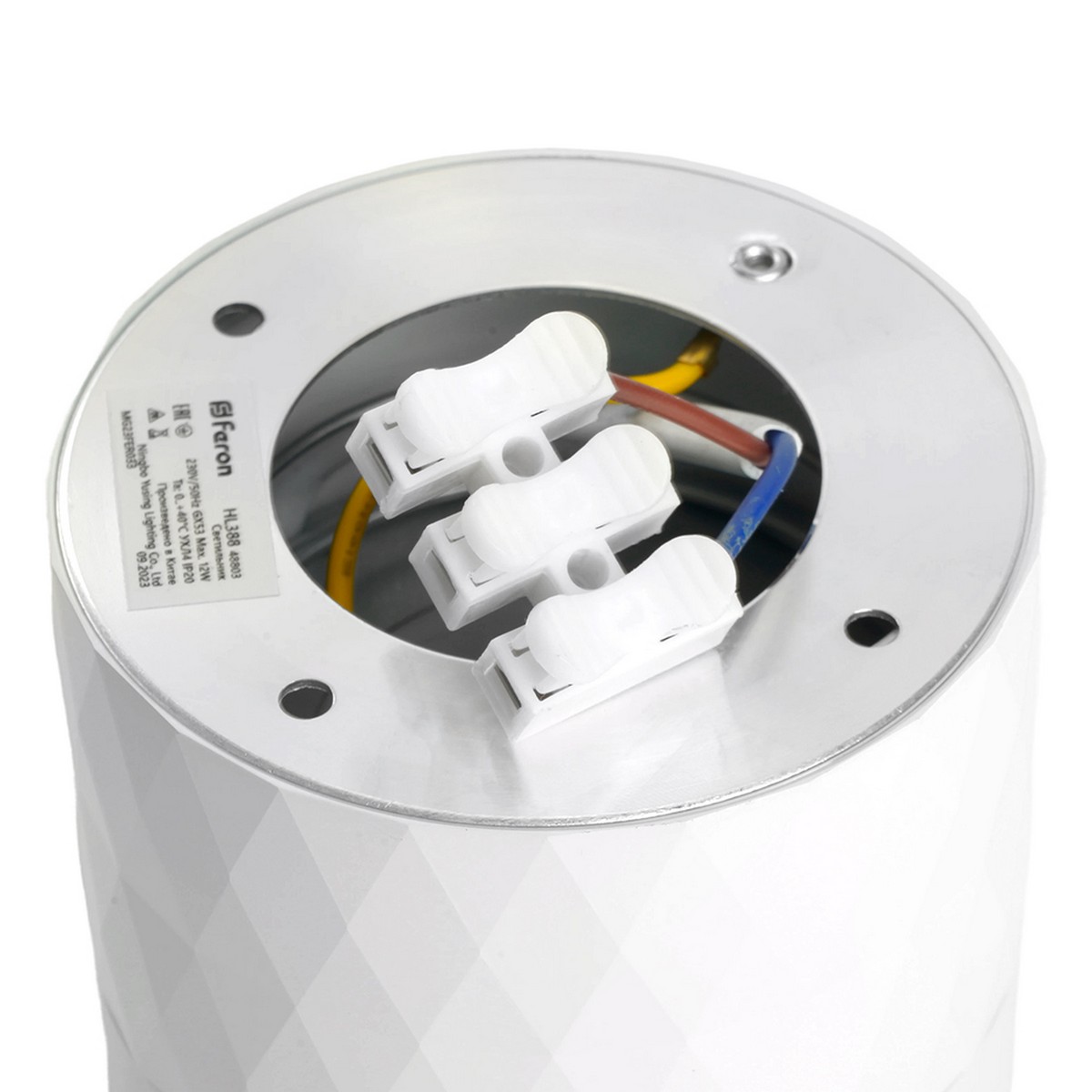 Светильники споты светодиодные Светильник потолочный Feron HL388 Barrel PRISM GX53 12W 230V белый 48803 