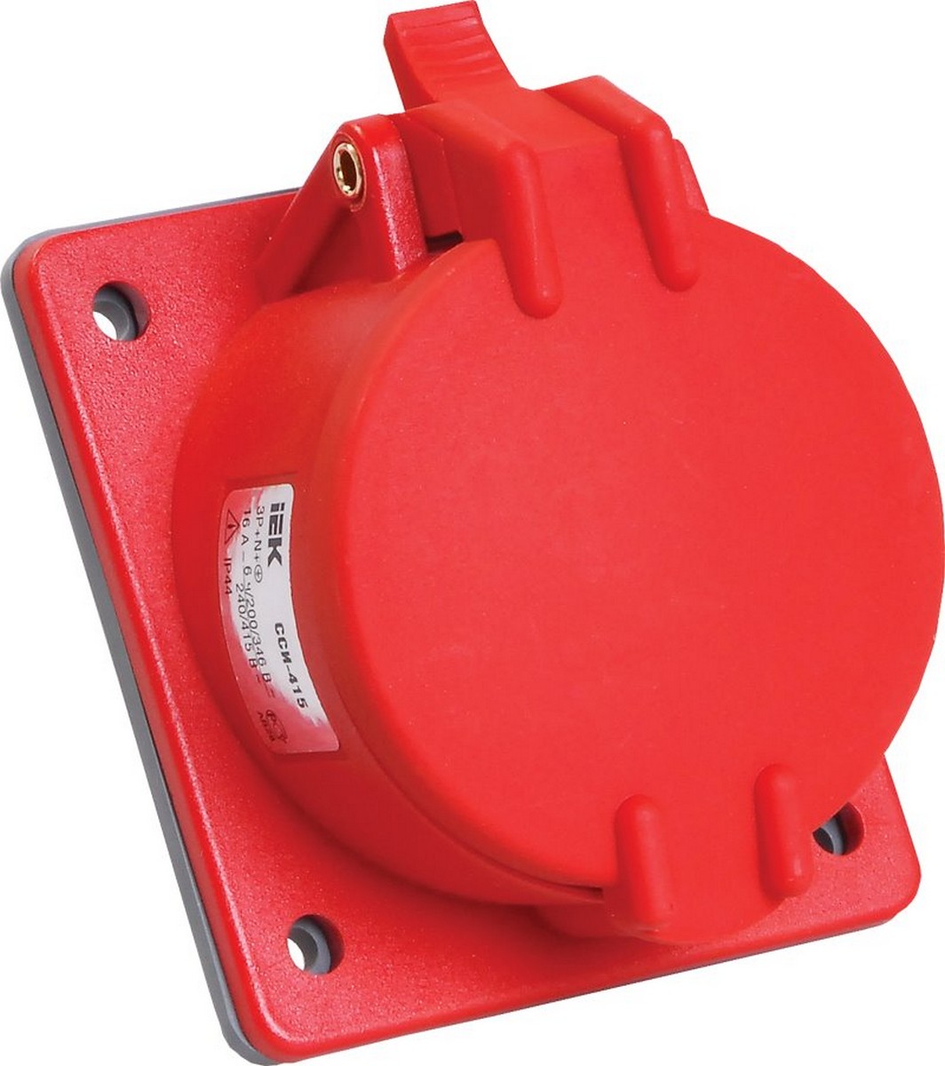 Силовые разъемы и вилки Розетка кабельная IEK встраиваемая ССИ-425 32А 3Р+PЕ+NIP44 MAGNUM PSN42-032-5 