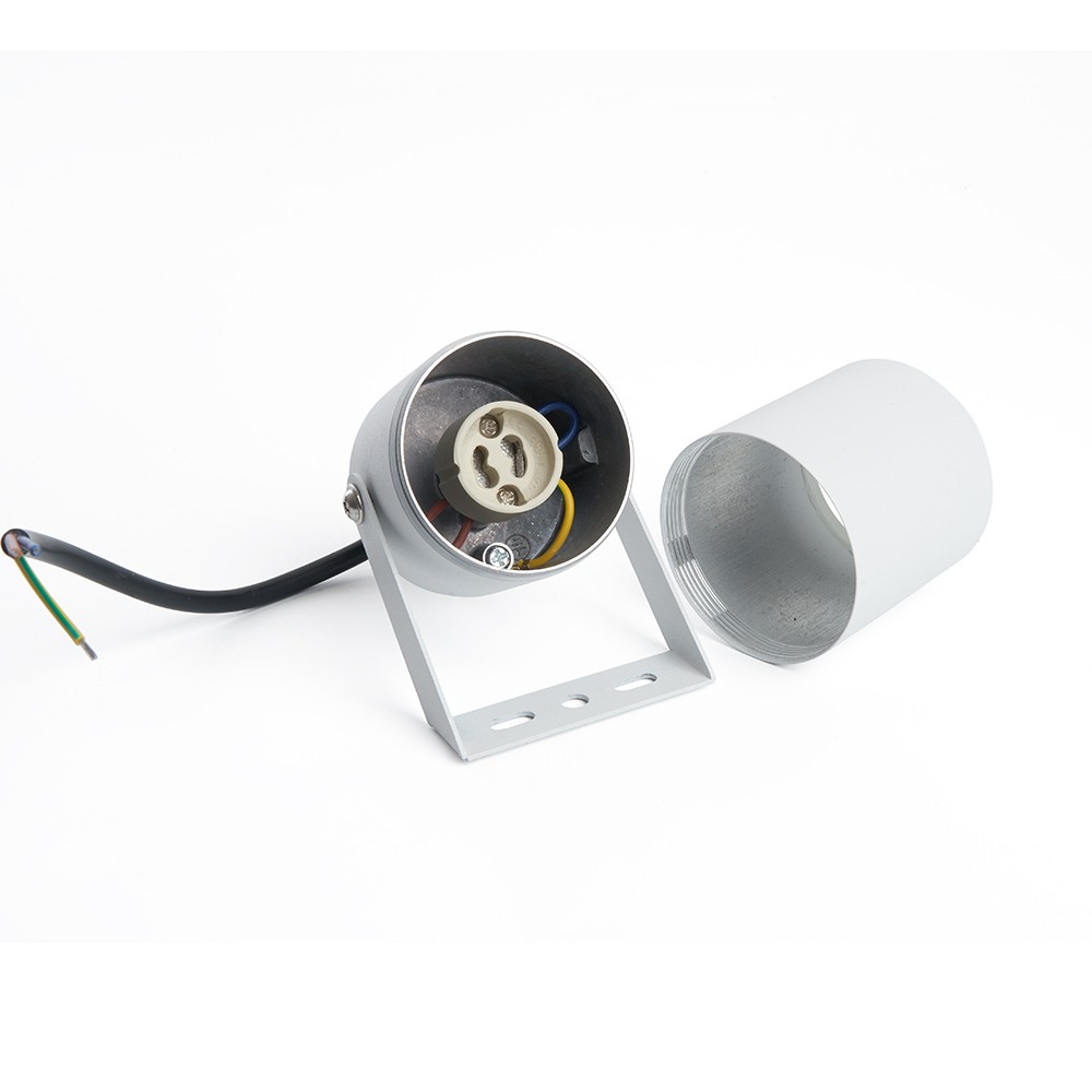 Уличные настенные светильники Светильник садово-парковый Feron DH1703 на стену  GU10 230V белый (на стену) 48319 