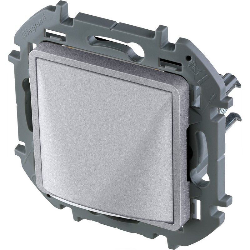 Legrand Inspiria Алюминий Вывод кабеля Legrand INSPIRIA Алюминий с зажимом для крепления 673892