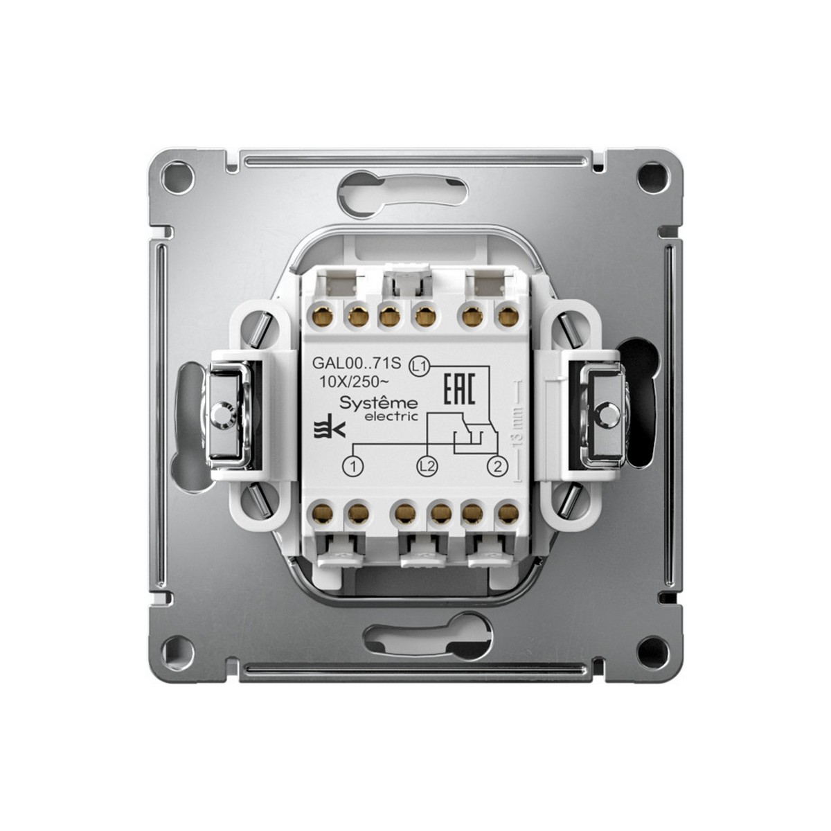 ArtGallery Лотос Переключатель SE ArtGallery Лотос перекрестный быстрозажим. клем. GAL001371S