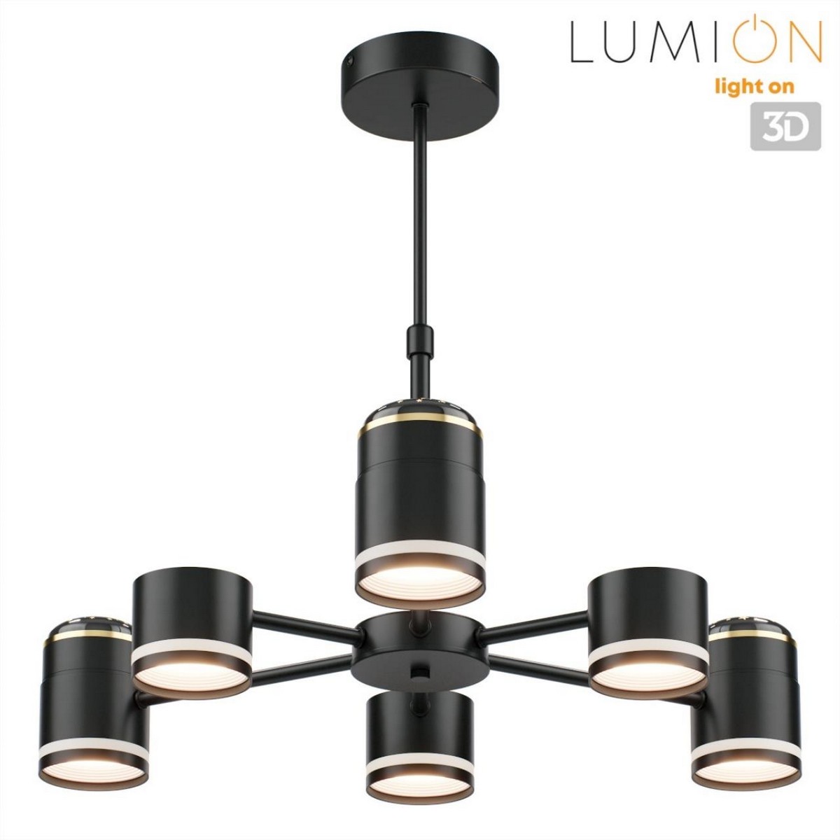 Люстры Люстра потолочная LUMION 8234/6C VIRSAVA 