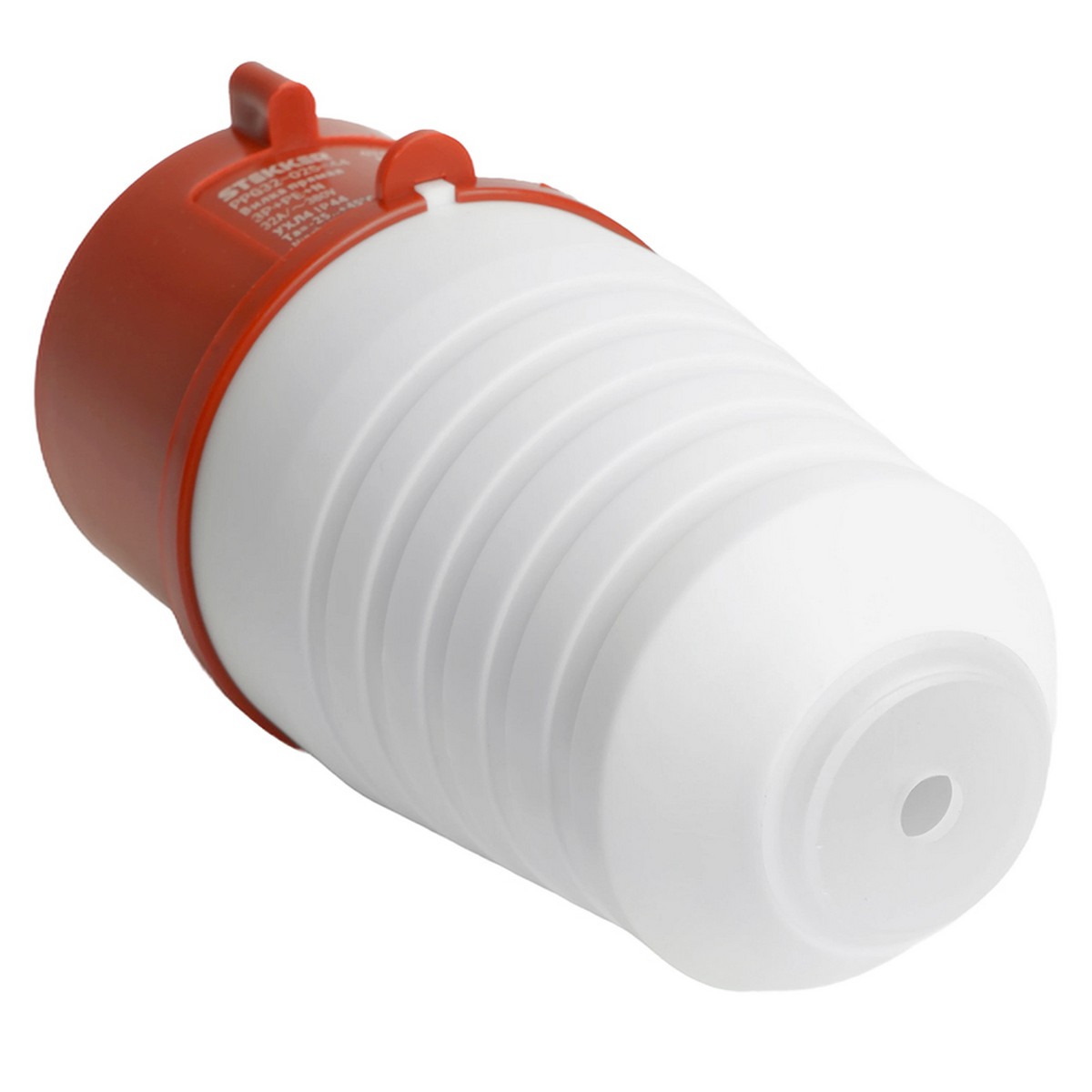 Силовые разъемы и вилки Вилка Stekker прямая ST-025 32А 380В 3P+PE+N IP44 PPG32-025-44 49431 