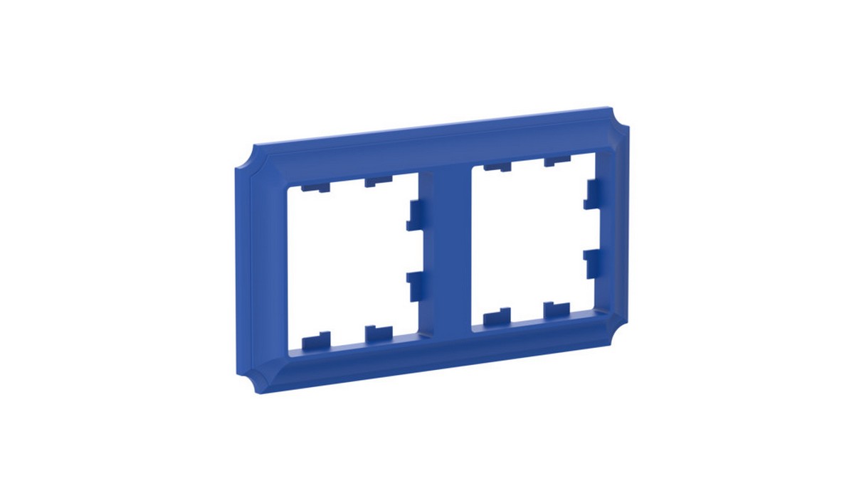 AtlasDesign Рамки Antique Рамка Systeme Electric AtlasDesign Antique Аквамарин 2-ая, универсальная ATN101102