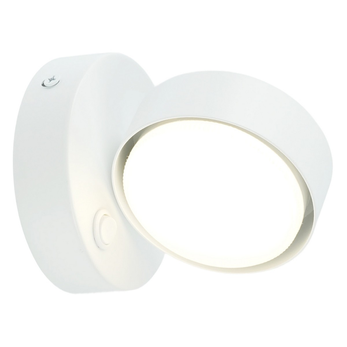 Накладные светодиодные светильники Светильник настенный Feron HL4601 12W GX53 белый 51942 