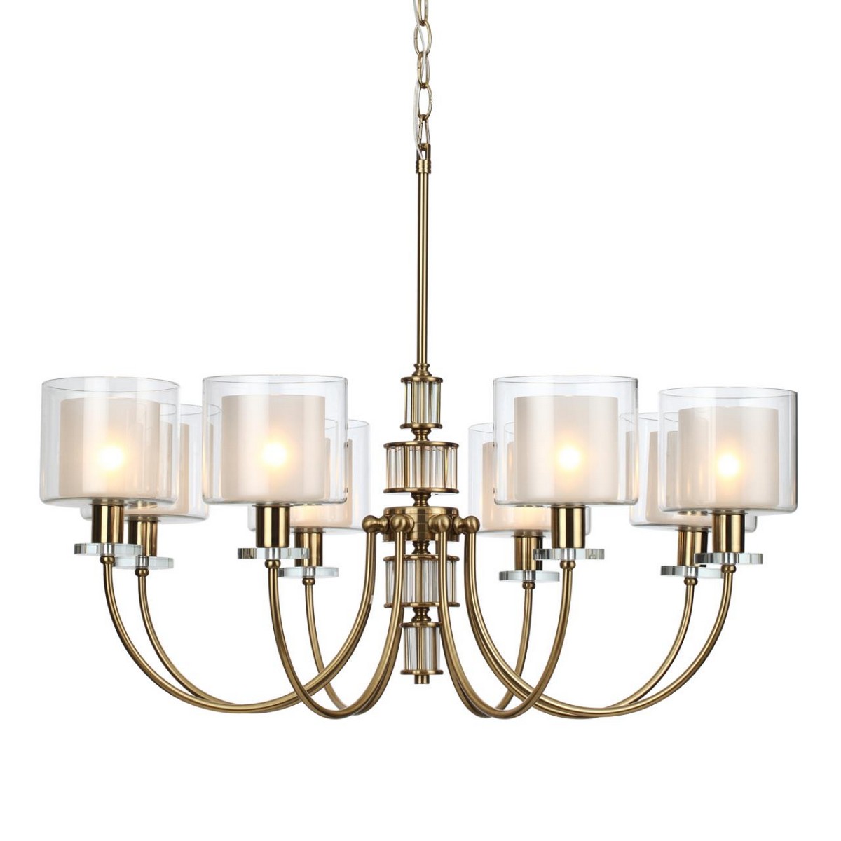 Люстры Люстра ODEON LIGHT 5088/8 SAGA E14 