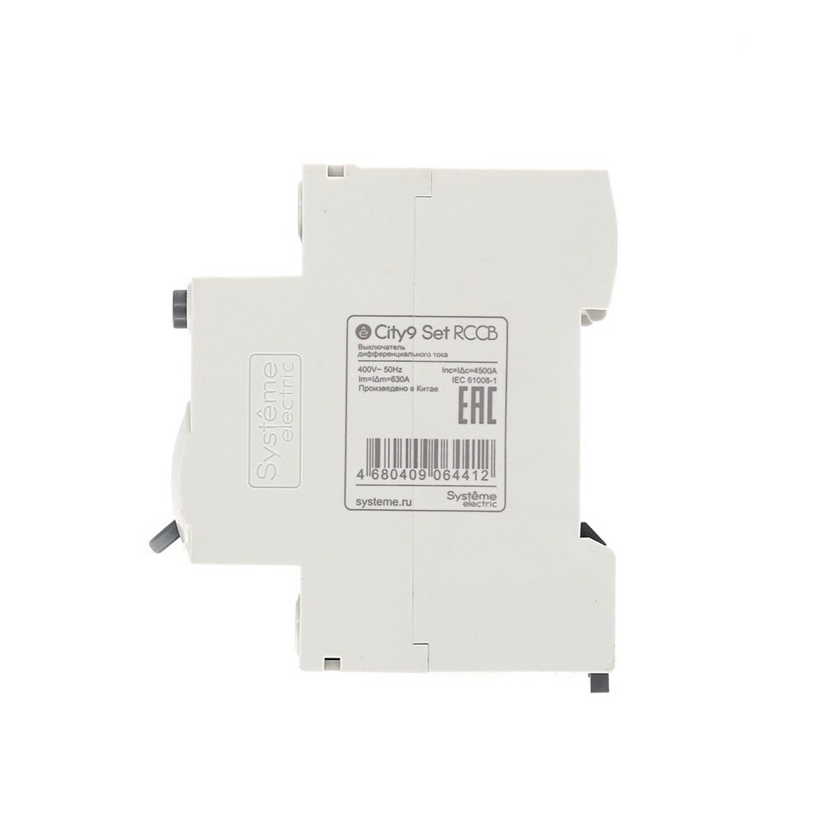 Systeme Electric Выключатель дифференциального тока SE City9 Set (ВДТ) 63А 4P 300мА Тип-AC 400В C9R66463 