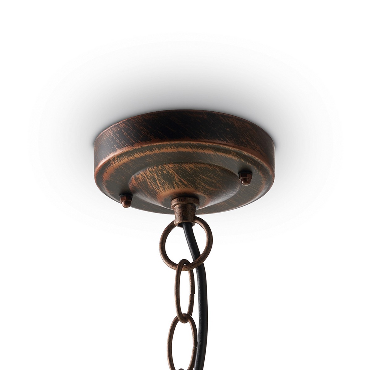 Уличные светильники на цепочке Светильник садово-парковый Feron PL595 на цепочке  60W 230V E27 коричневый 41172 