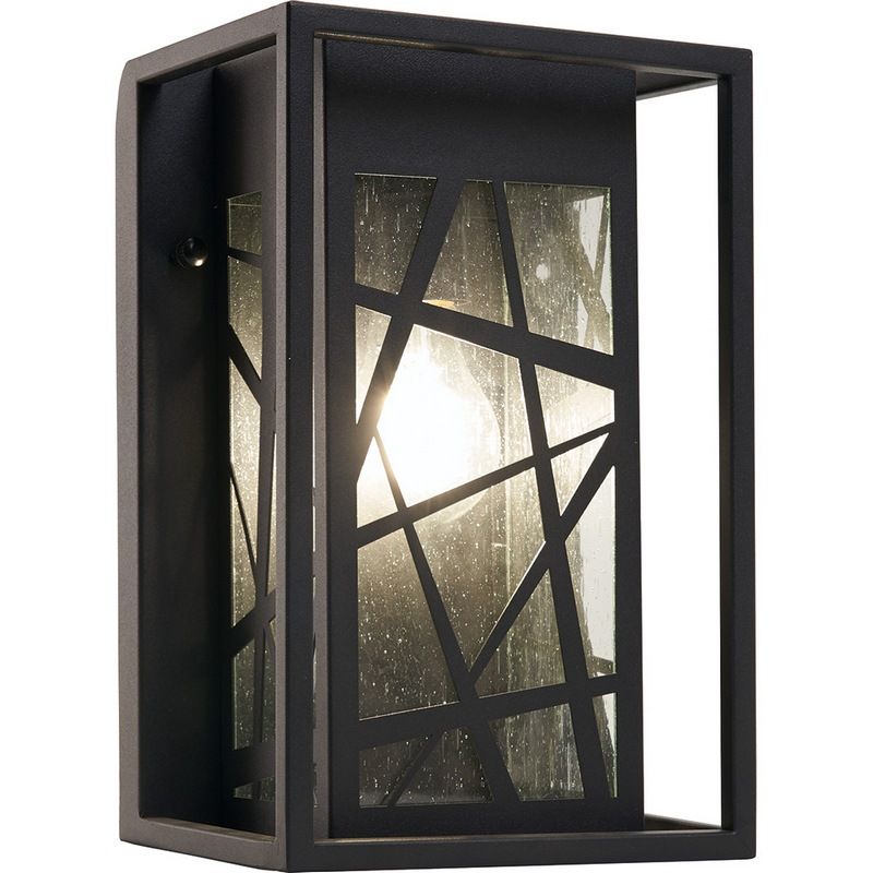 Уличные настенные светильники Светильник садово-парковый Feron PL641 на стену 60W 230V E27 черный 11647 