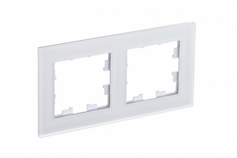 AtlasDesign Рамки Nature Рамка Systeme Electric AtlasDesign Nature Матовое стекло белый 2-ая ATN330102