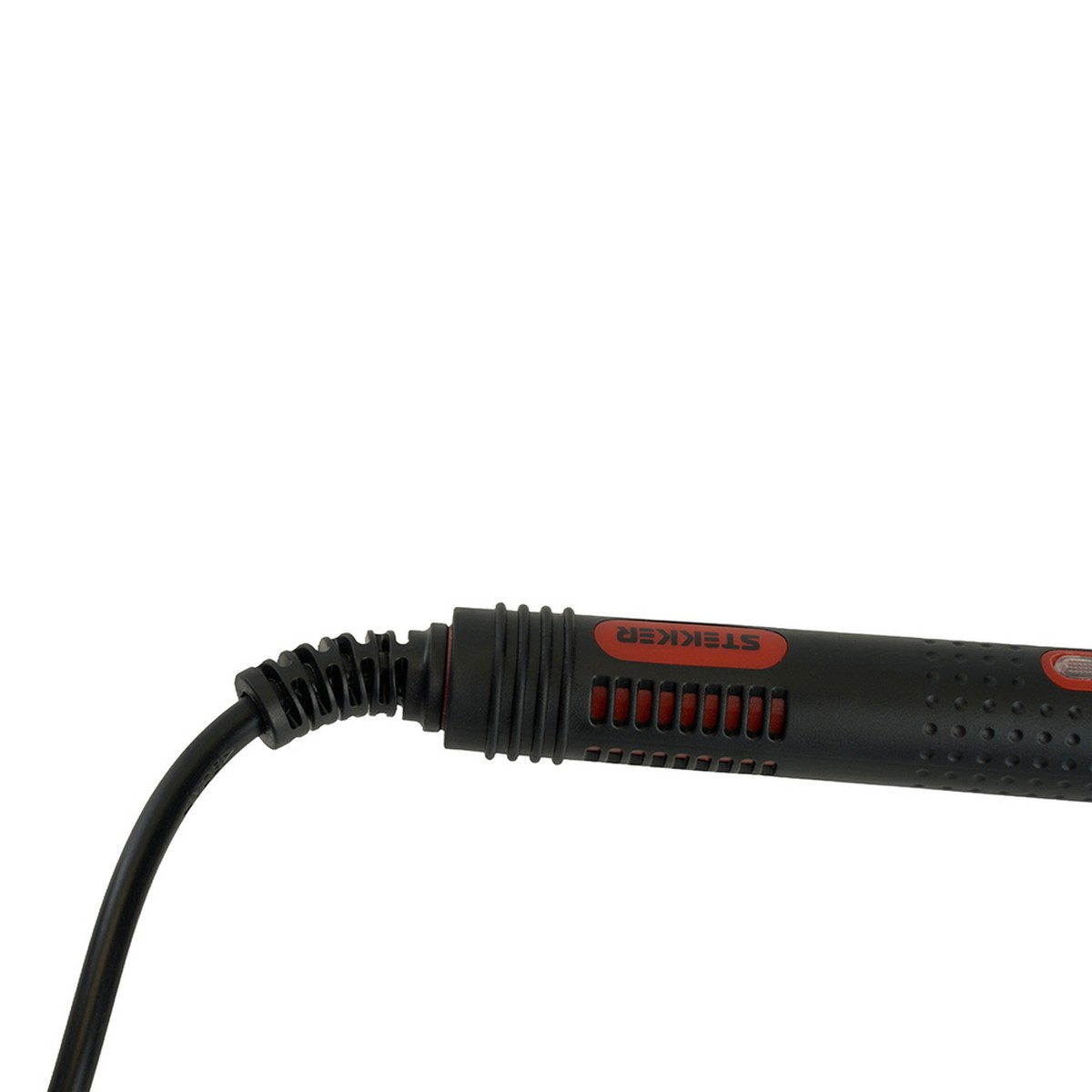 Паяльник с индикатором 80W STEKKER PLE301-80 49810 фото