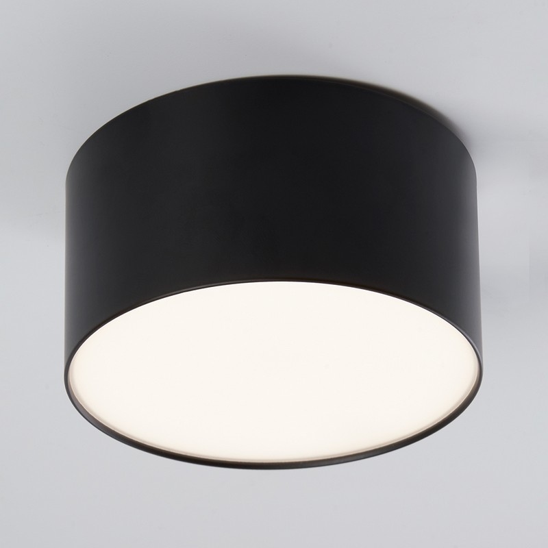 Светильник спот светодиодный Feron AL200 “Simple matte” 10W черный 4000К 48075