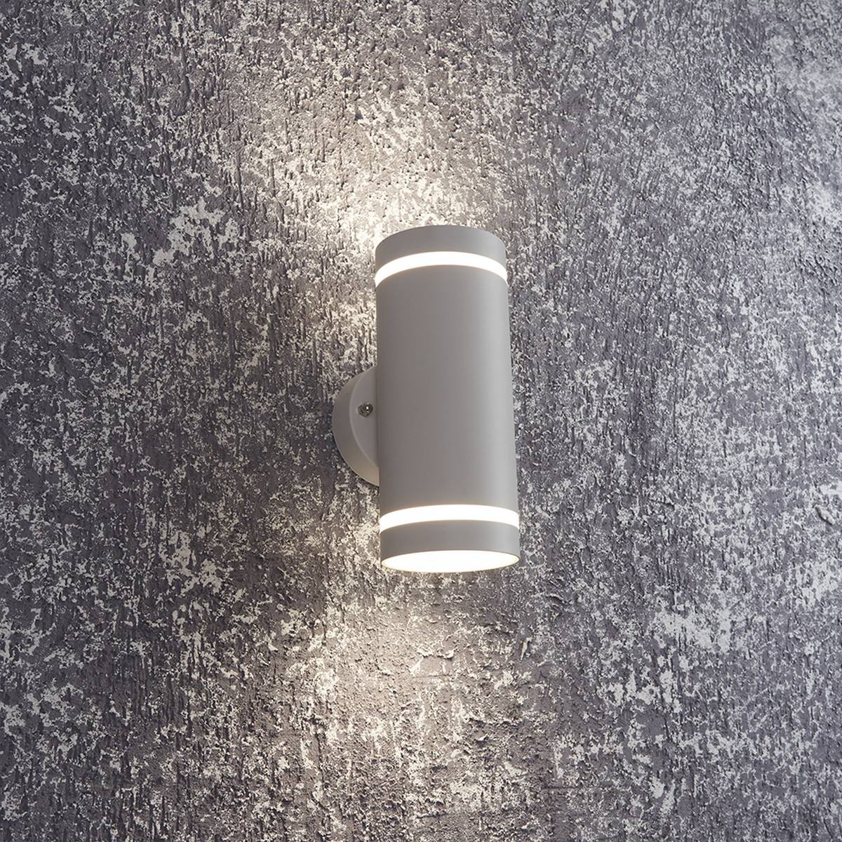 Уличные настенные светильники Светильник садово-парковый Feron DH1002 на стену вверх/вниз 230V белый 48316 