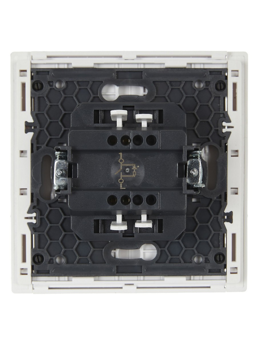 IEK FORTE&PIANO Белый Выключатель IEK FORTE&PIANO Белый 1-кл с индикатором 10А FP202