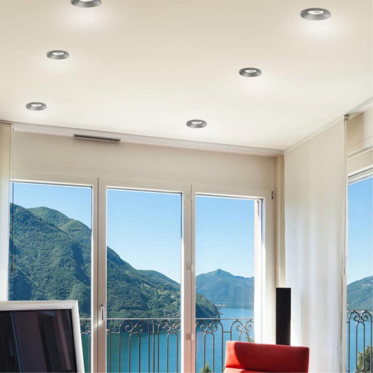 Встраиваемые светодиодные светильники Встраиваемый светодиодный светильник NOVOTECH 357586 METIS 