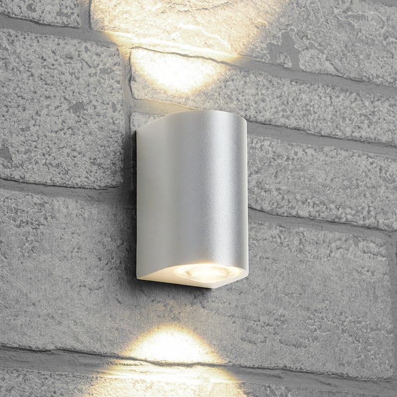 Уличные настенные светильники Светильник уличный светодиодный Feron DH053 2*5W 800Lm 3000K белый 48479 