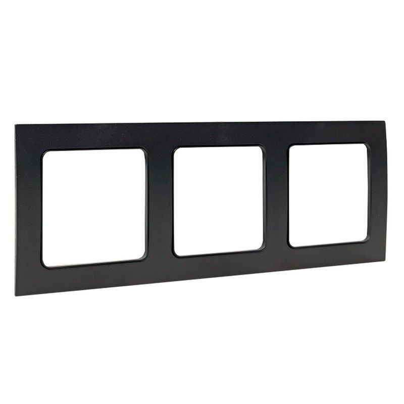 EKF Стокгольм черный Рамка 3-ая EKF PROxima Стокгольм Черный  EAM-G-302-30