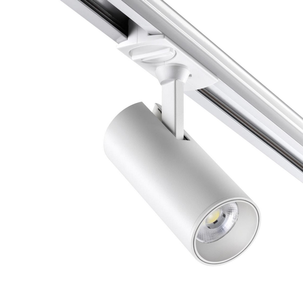 Трековые светодиодные светильники Светильник трековый однофазный двухжильный светодиодный NOVOTECH 359148 SELENE 