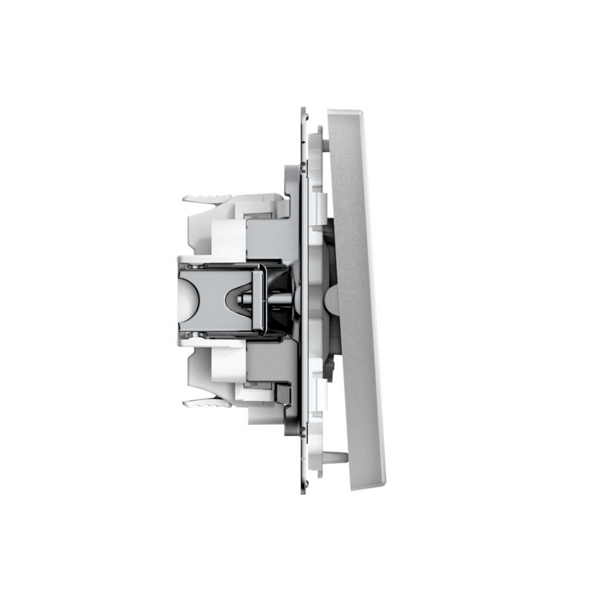 ArtGallery Алюминий Переключатель SE ArtGallery Алюминий 2-клавишный, быстрозажим. клем. GAL000365S